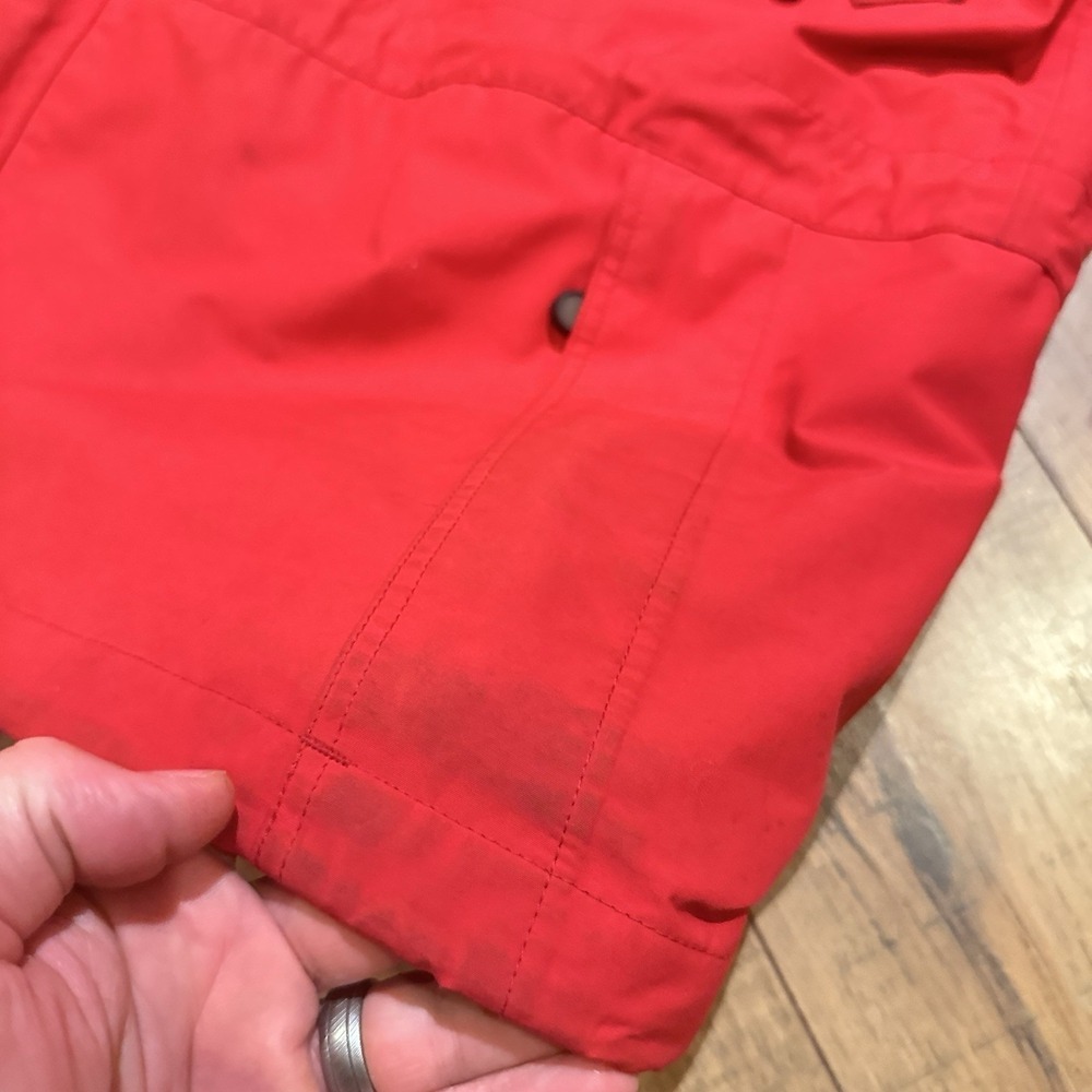 Patagonia Men's Gore-Tex‎ Rain Jacket Red Parka Shell Full Zip Size XL - Picture 11 of 16